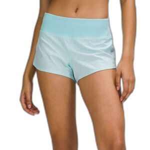 Lululemon Speed Up Low-Rise Short 2.5" *Heather Lux Multi Icing Blue